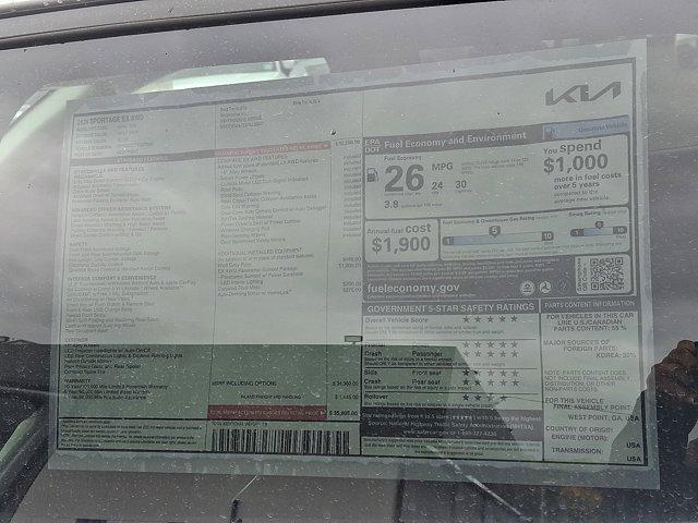 new 2026 Kia Sportage car, priced at $35,805