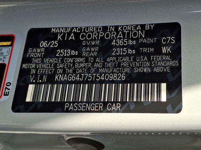 new 2026 Kia K5 car, priced at $32,695
