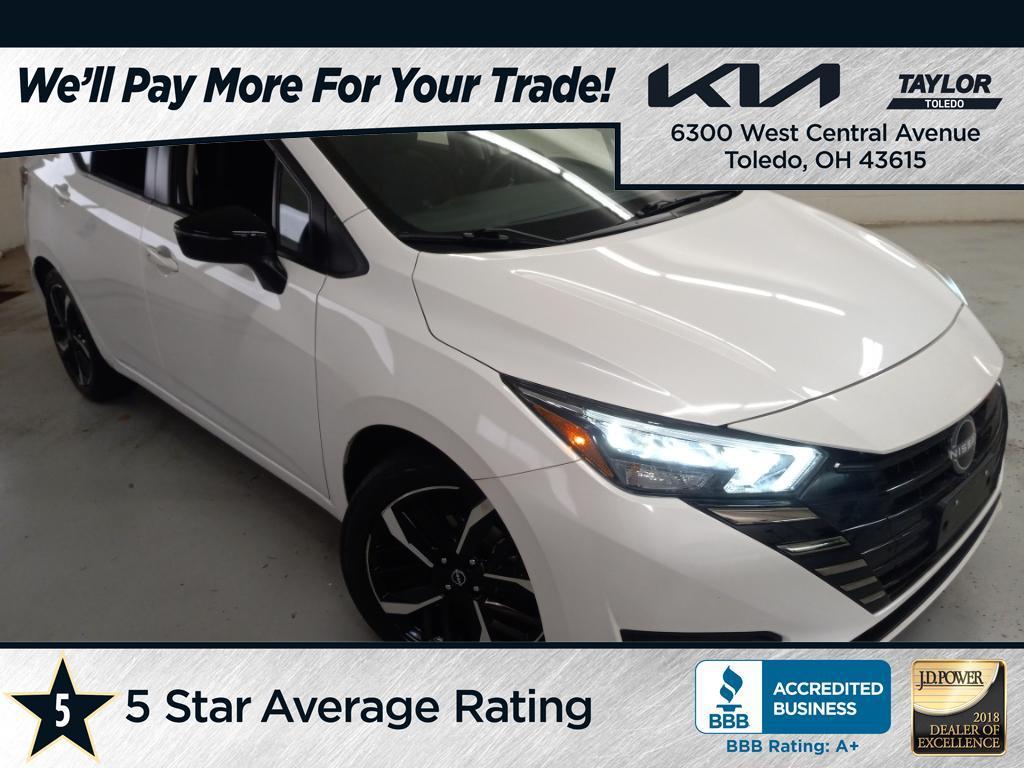used 2024 Nissan Versa car, priced at $19,000
