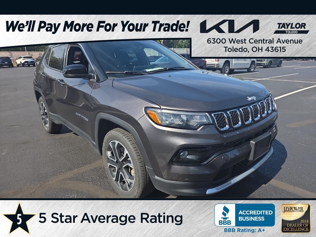 used 2023 Jeep Compass car, priced at $23,000