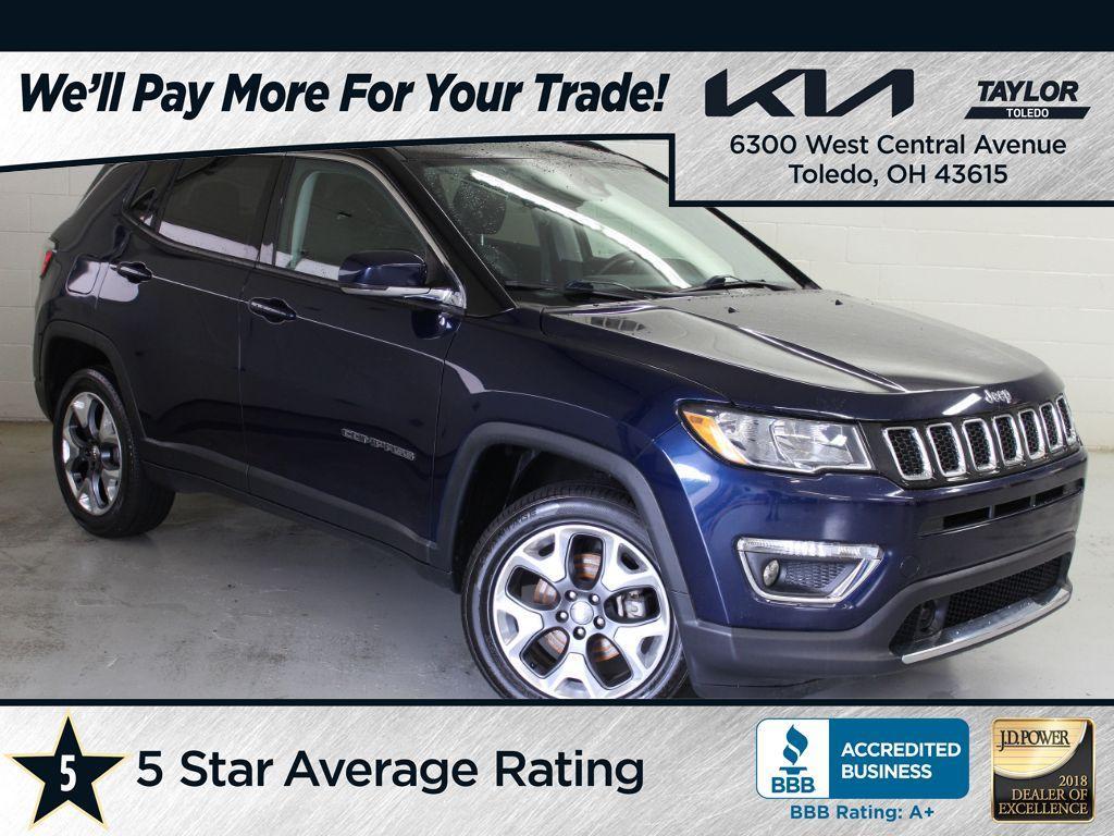 used 2021 Jeep Compass car, priced at $18,436