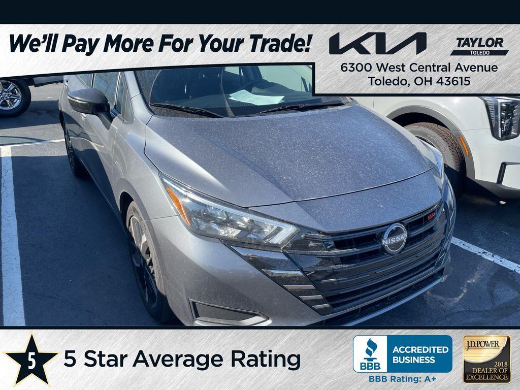 used 2024 Nissan Versa car, priced at $18,000
