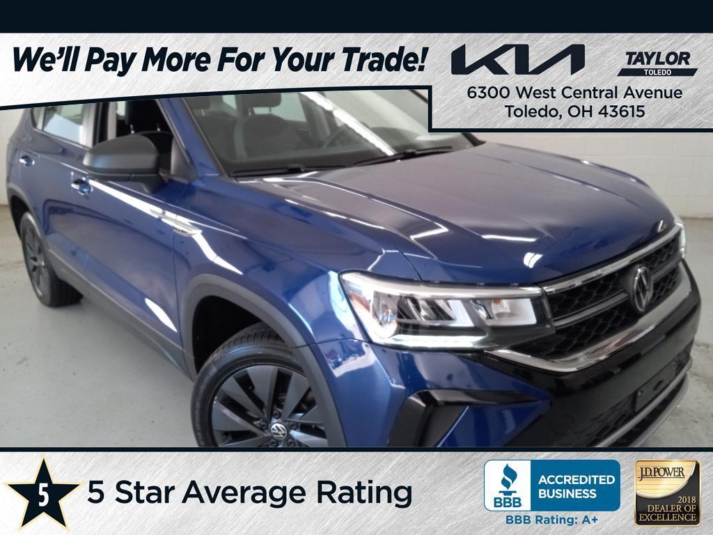 used 2024 Volkswagen Taos car, priced at $19,891
