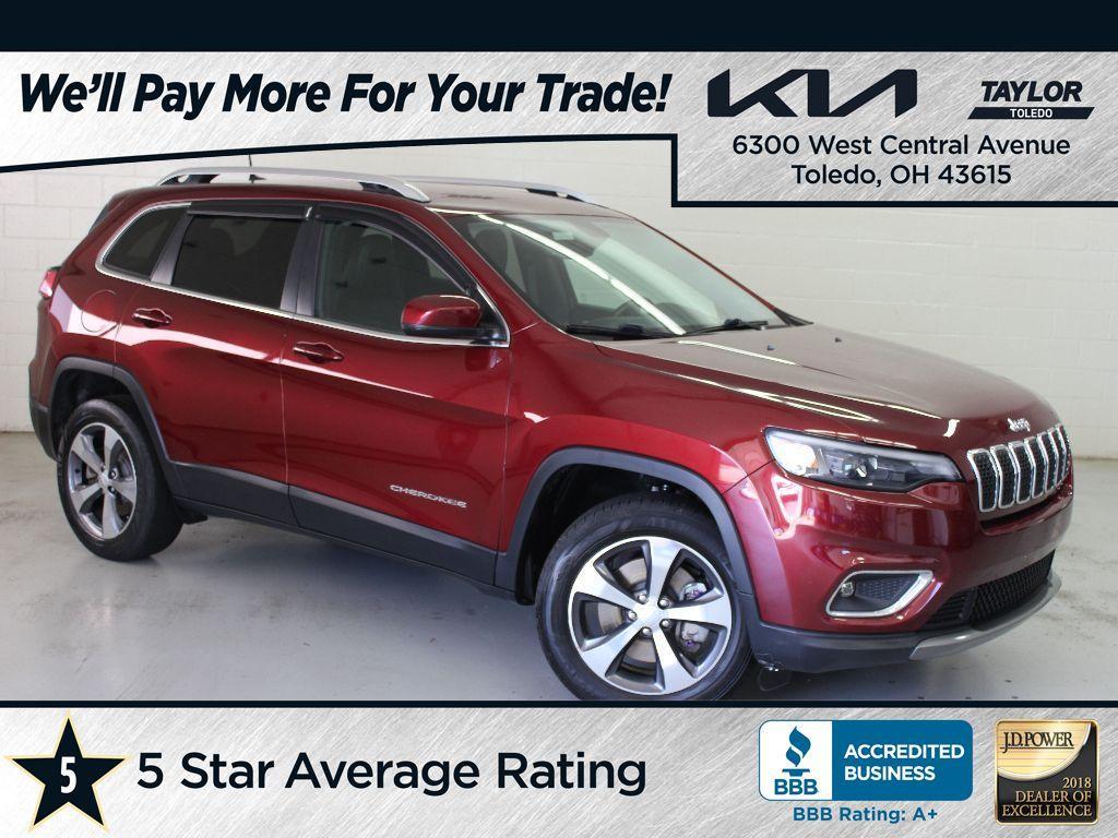 used 2020 Jeep Cherokee car, priced at $18,921