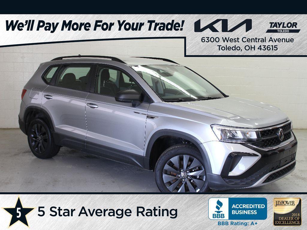 used 2024 Volkswagen Taos car, priced at $19,891