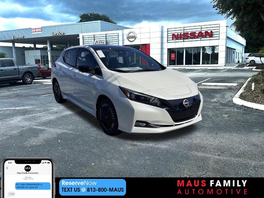 new 2025 Nissan Leaf car, priced at $37,460