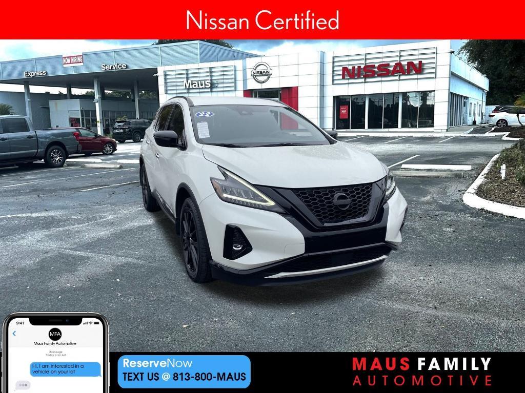 used 2022 Nissan Murano car, priced at $23,999