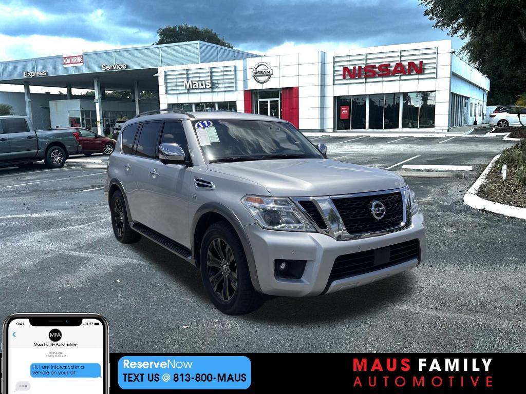 used 2017 Nissan Armada car, priced at $17,499