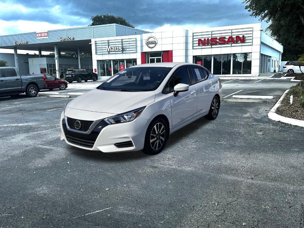 used 2022 Nissan Versa car, priced at $16,700