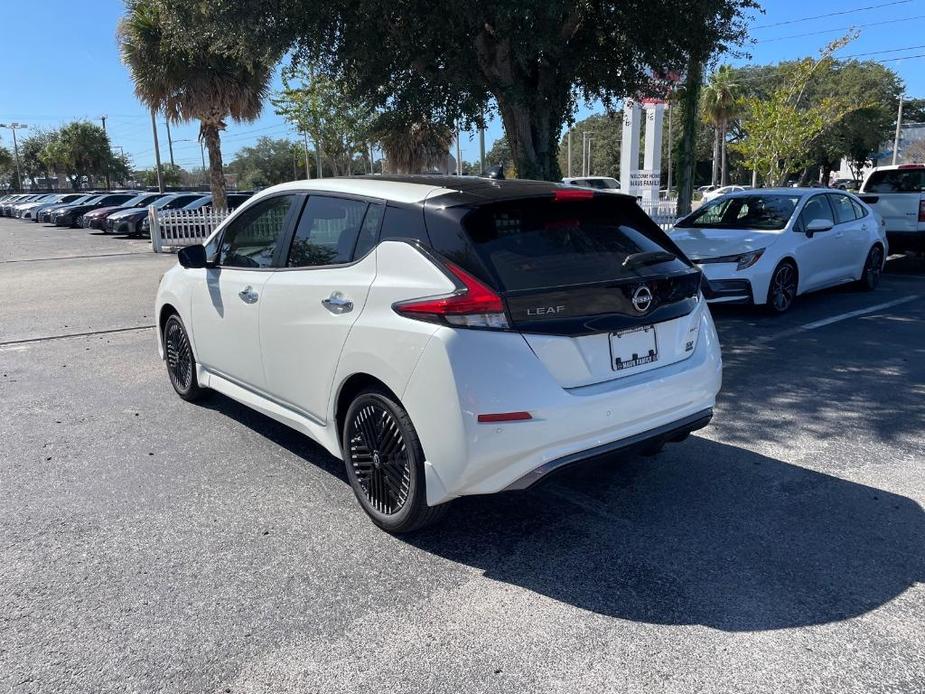 new 2024 Nissan Leaf car, priced at $37,295