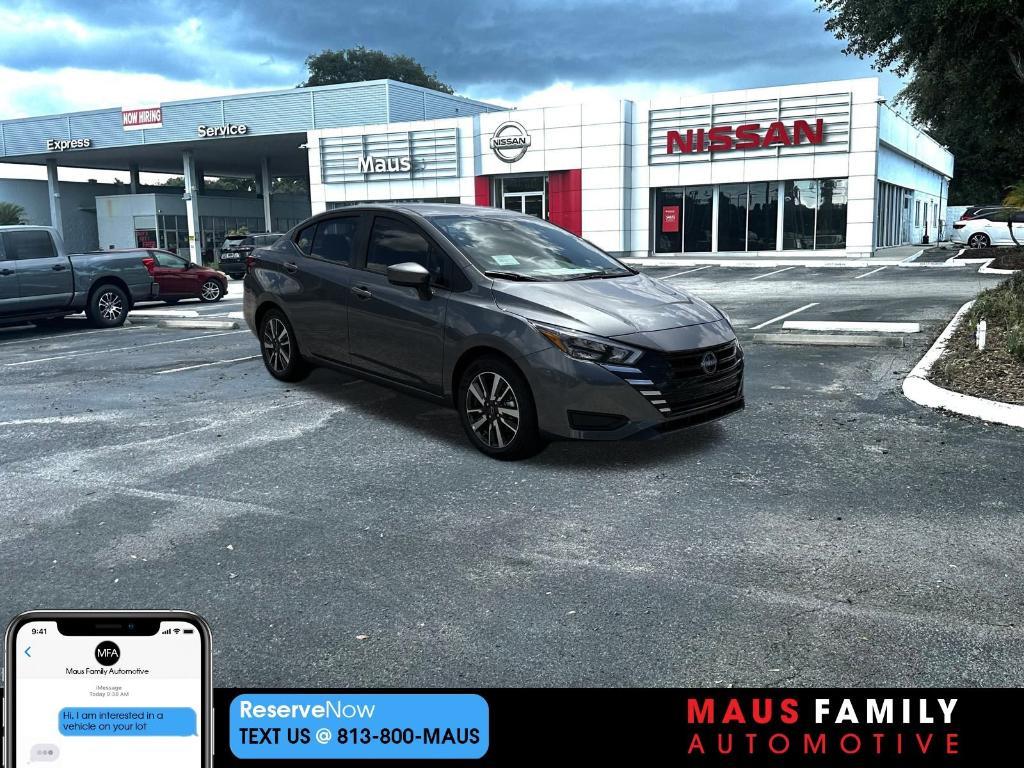 new 2025 Nissan Versa car, priced at $21,825