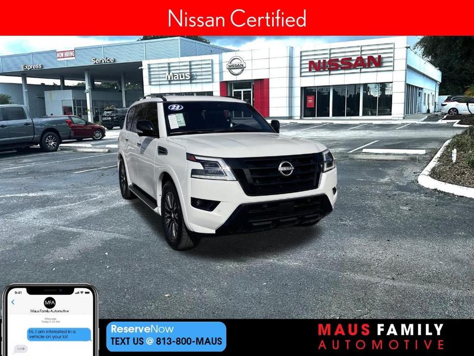 used 2023 Nissan Armada car, priced at $42,999