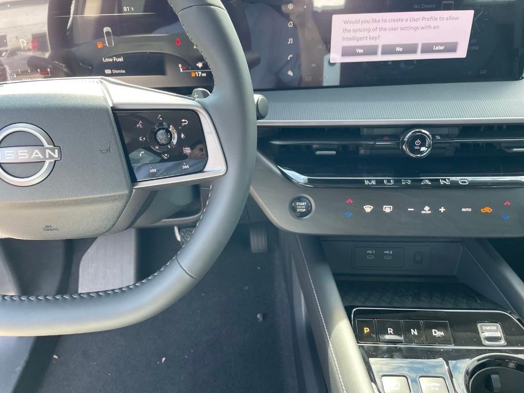 new 2025 Nissan Murano car, priced at $40,617