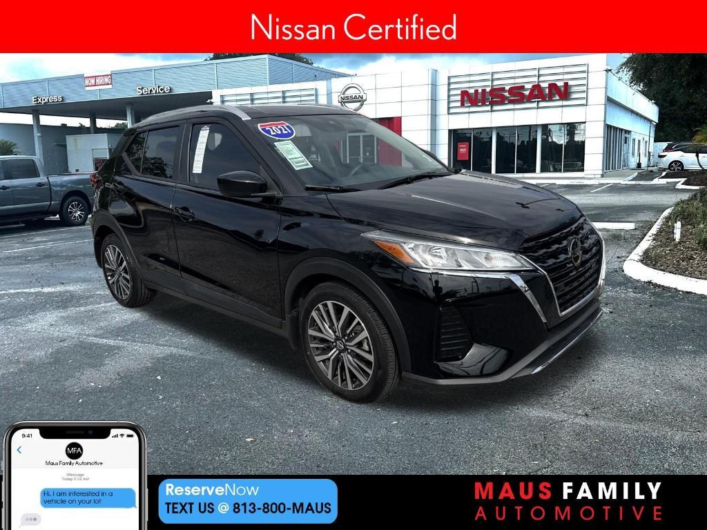 used 2021 Nissan Kicks car, priced at $17,988