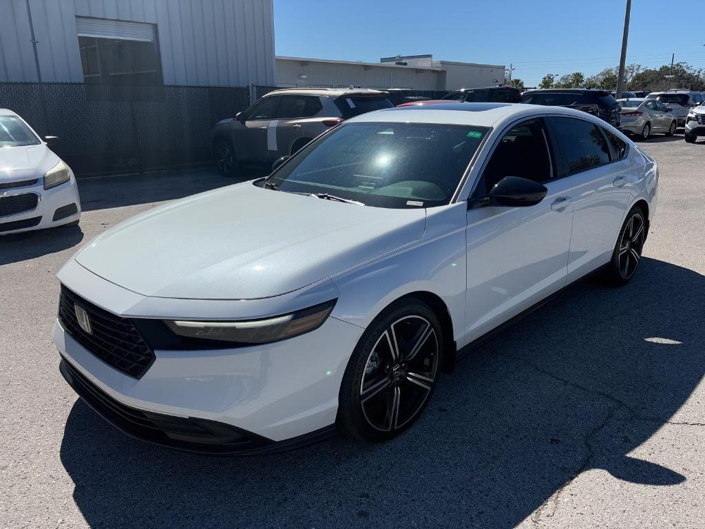 used 2024 Honda Accord Hybrid car, priced at $28,500