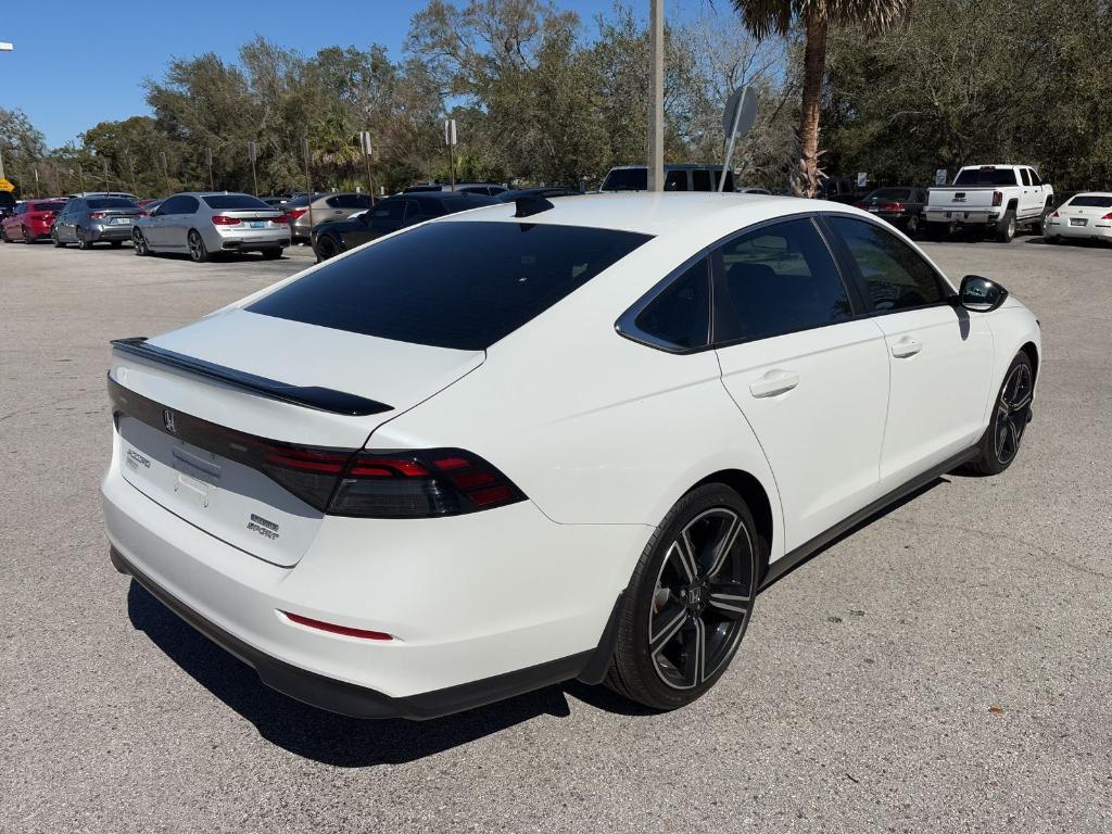 used 2024 Honda Accord Hybrid car, priced at $28,500