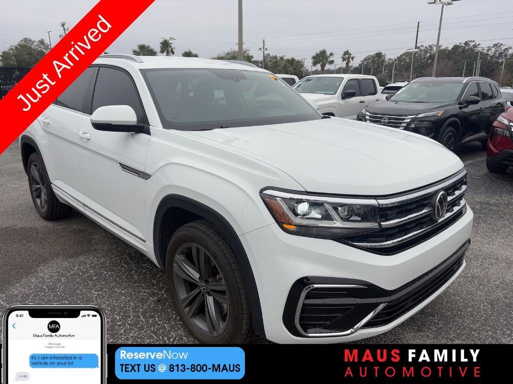 used 2021 Volkswagen Atlas Cross Sport car, priced at $25,499