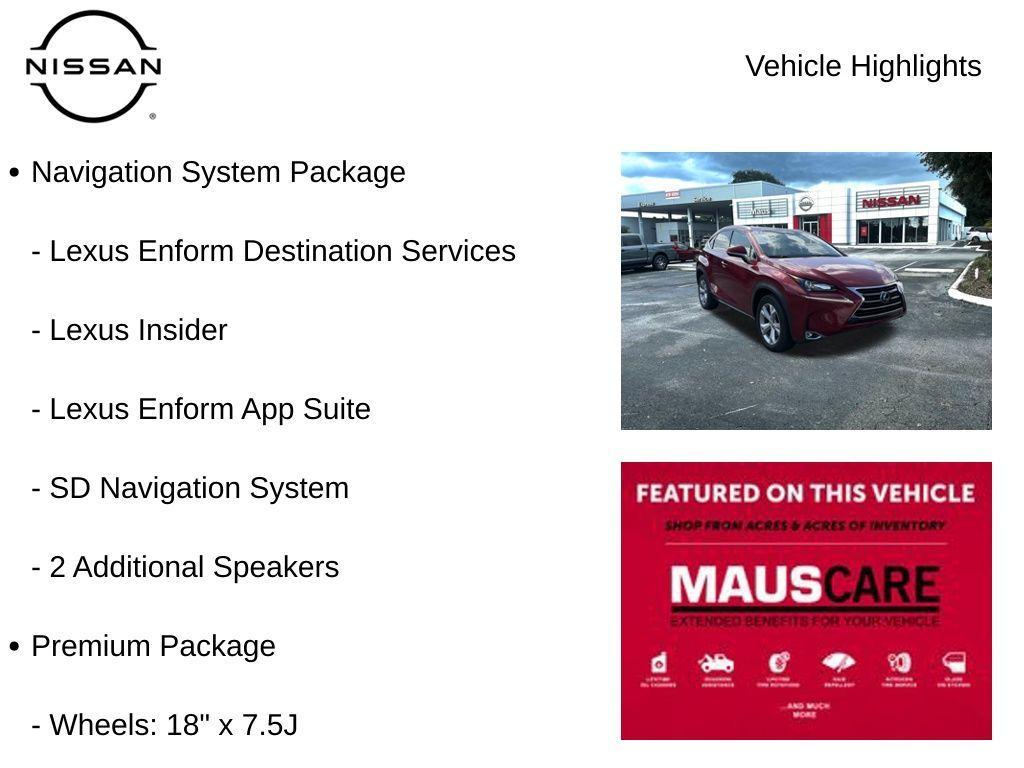 used 2017 Lexus NX 300h car, priced at $21,299