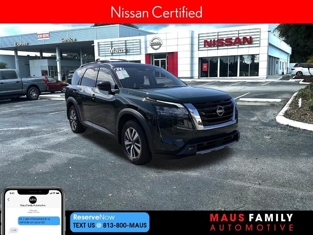 used 2024 Nissan Pathfinder car, priced at $33,386