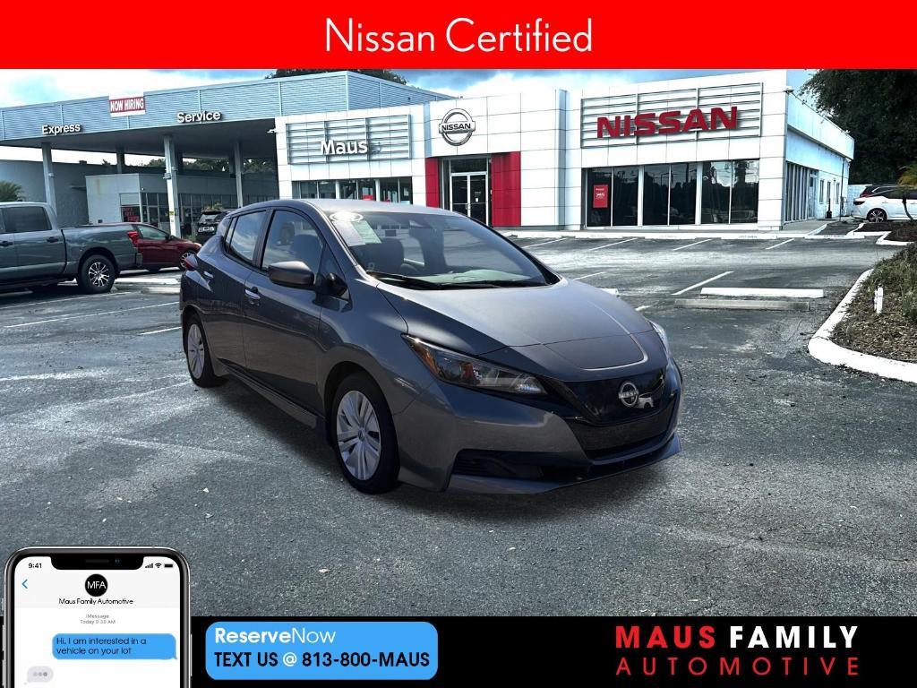used 2024 Nissan Leaf car, priced at $14,939