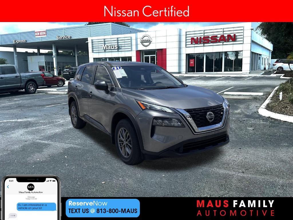 used 2021 Nissan Rogue car, priced at $20,902