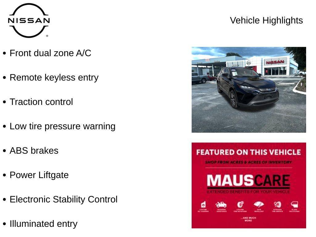 used 2022 Toyota Venza car, priced at $26,917