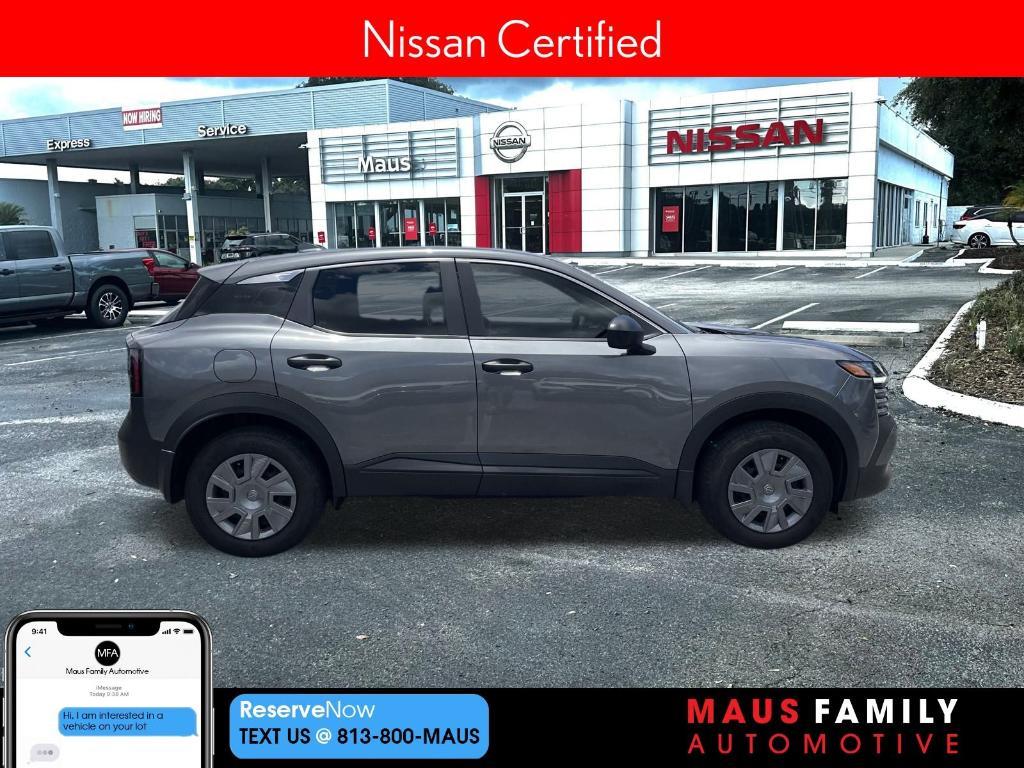 used 2025 Nissan Kicks car, priced at $22,998