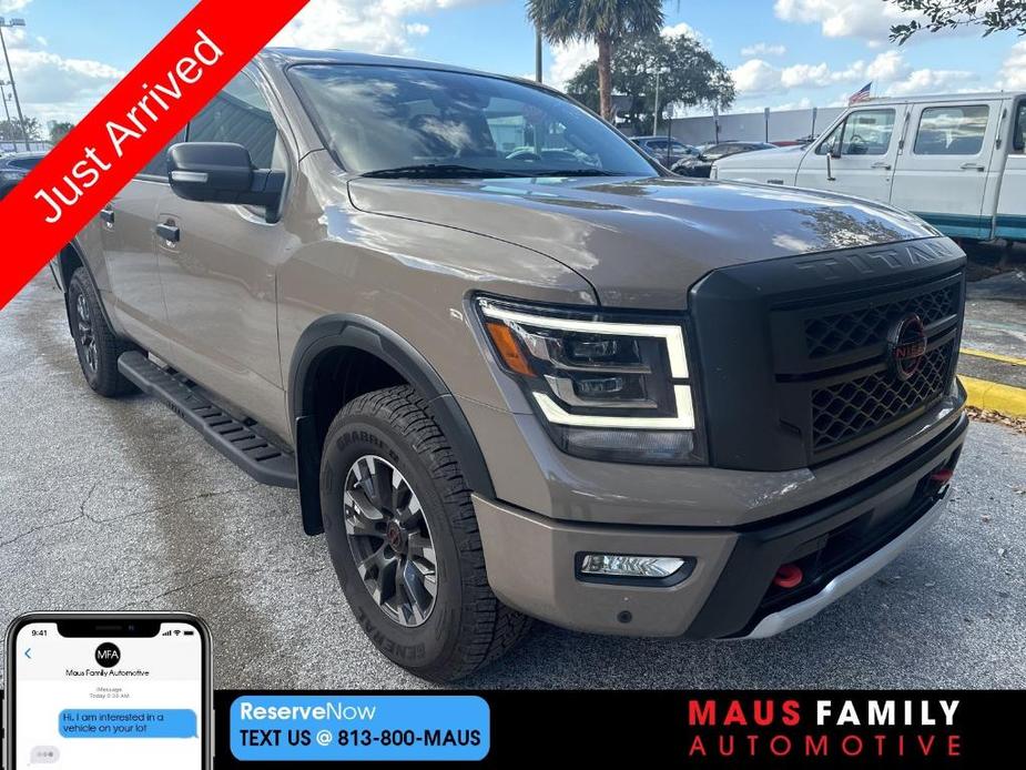 used 2023 Nissan Titan car, priced at $48,999