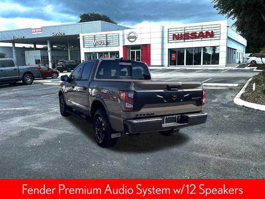 used 2023 Nissan Titan car, priced at $44,995