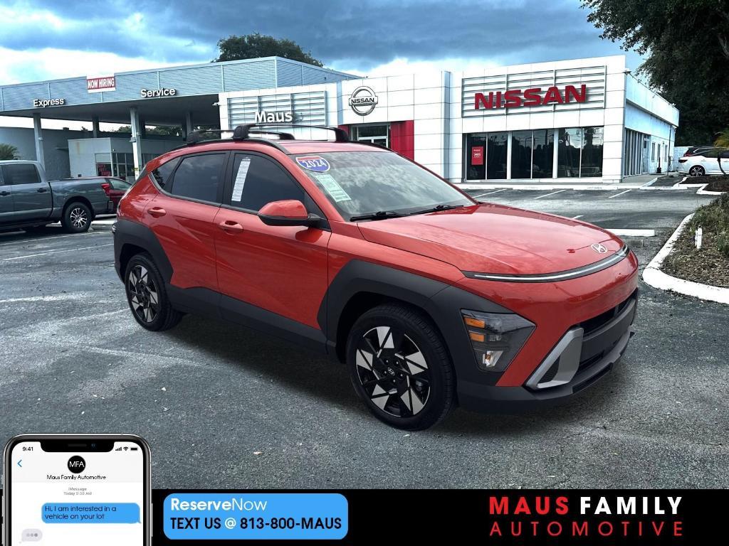 used 2024 Hyundai Kona car, priced at $25,494