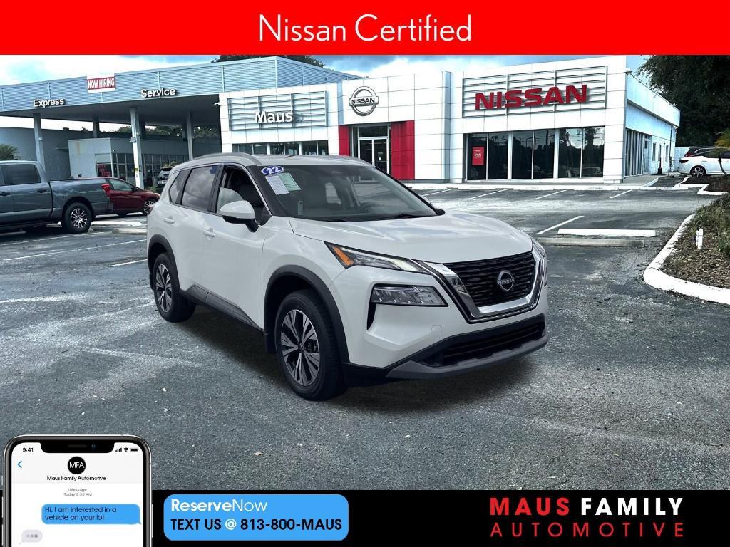 used 2022 Nissan Rogue car, priced at $25,216