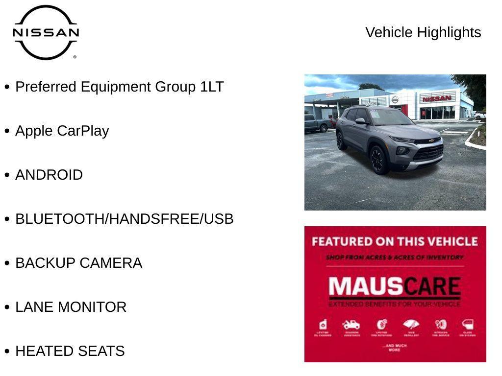 used 2023 Chevrolet TrailBlazer car, priced at $18,251