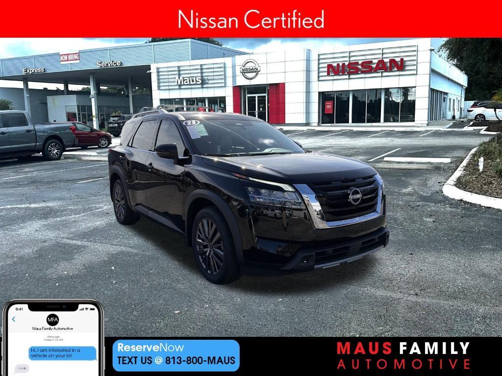 used 2023 Nissan Pathfinder car, priced at $34,485