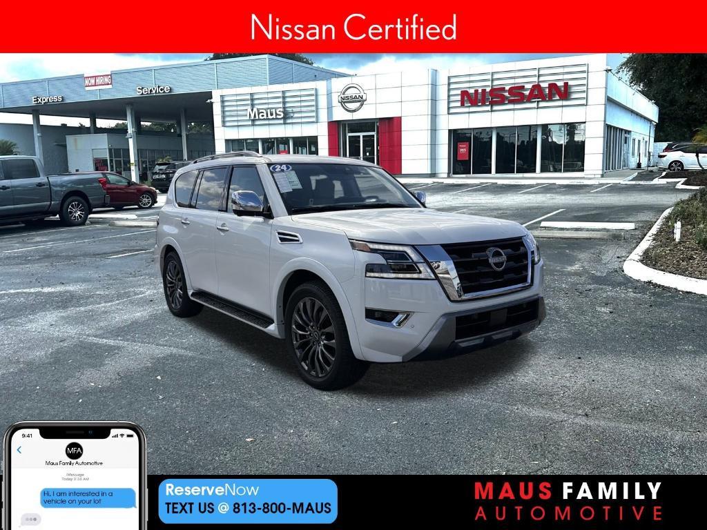used 2024 Nissan Armada car, priced at $47,989