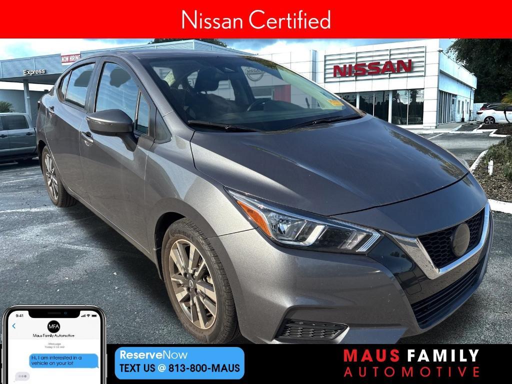 used 2021 Nissan Versa car, priced at $17,499