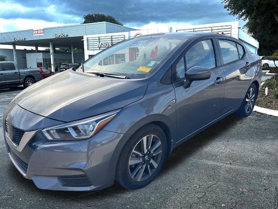 used 2021 Nissan Versa car, priced at $17,499