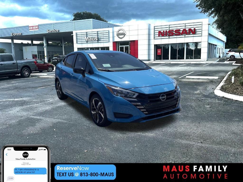 new 2025 Nissan Versa car, priced at $23,133