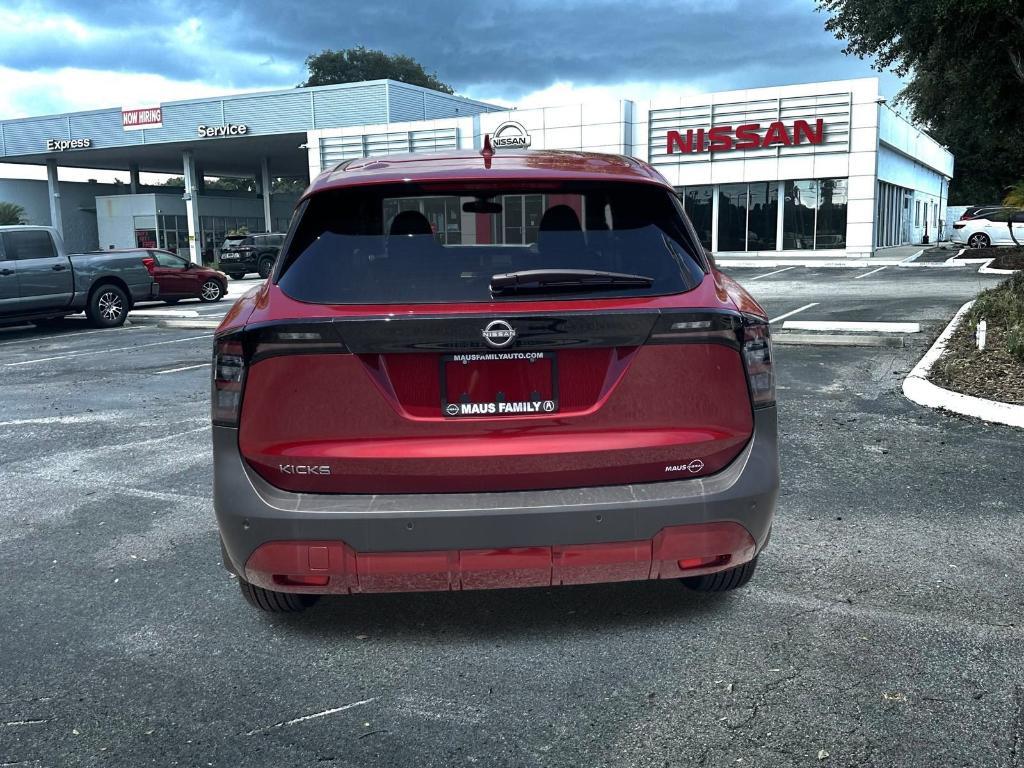 new 2025 Nissan Kicks car, priced at $25,511
