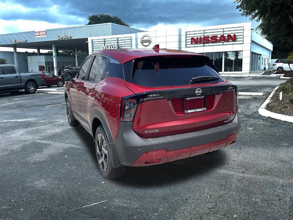 new 2025 Nissan Kicks car, priced at $25,511