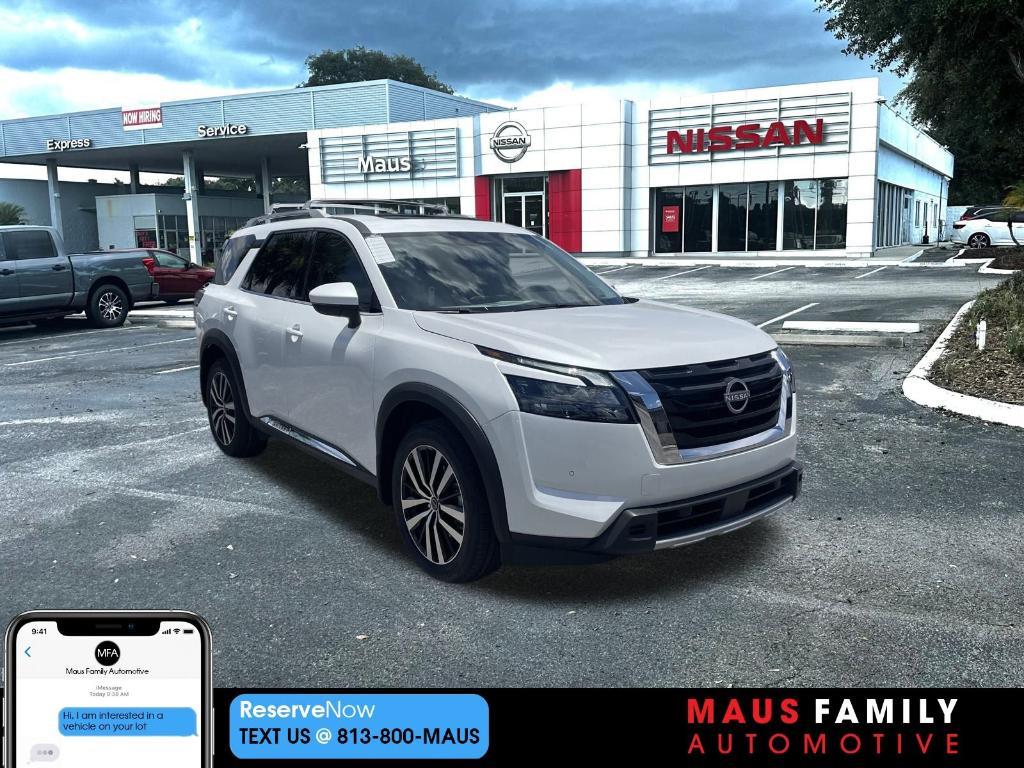 new 2025 Nissan Pathfinder car, priced at $48,619