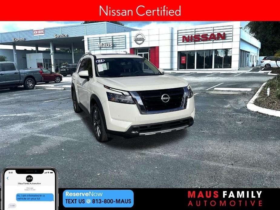 used 2023 Nissan Pathfinder car, priced at $36,999