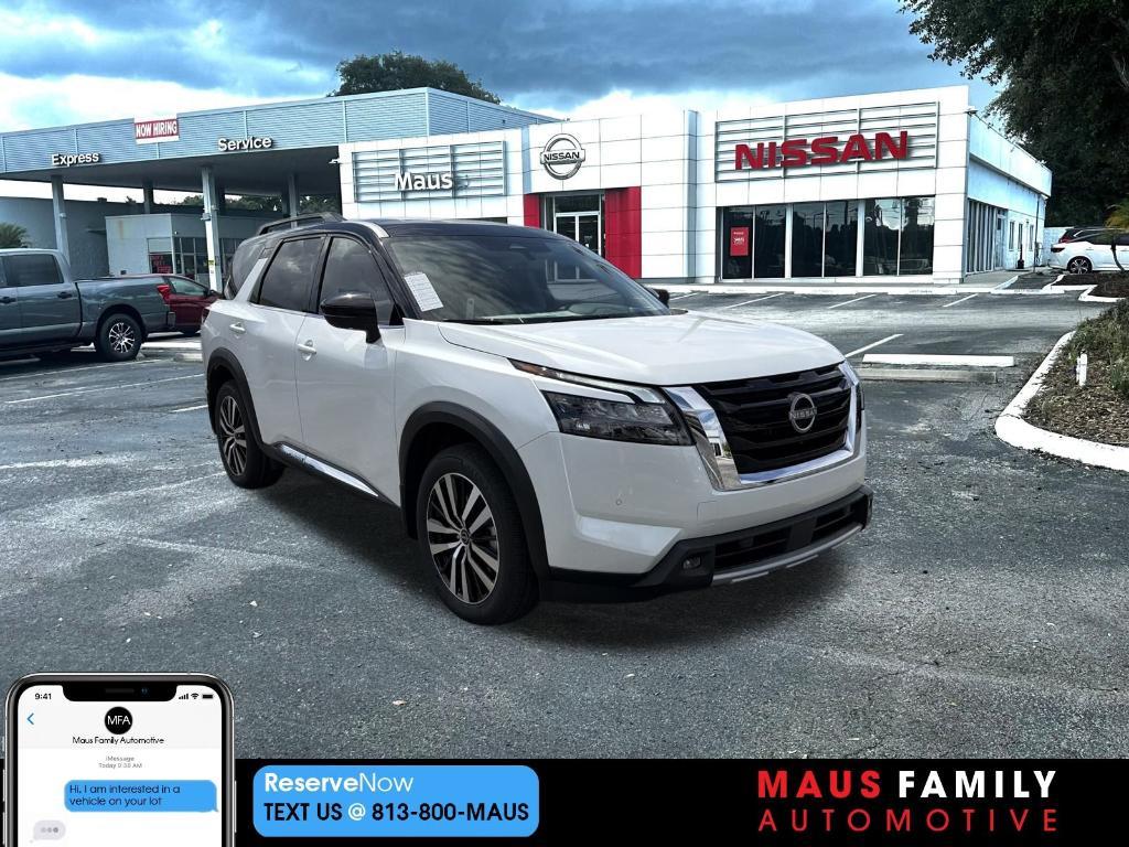 new 2025 Nissan Pathfinder car, priced at $49,672