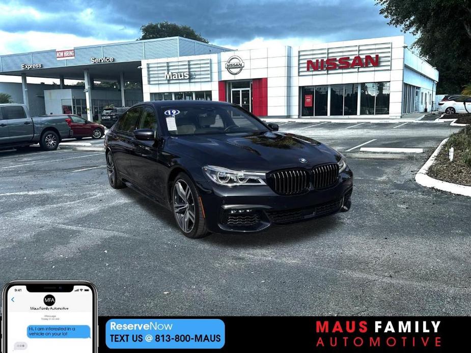 used 2019 BMW 750 car, priced at $34,987