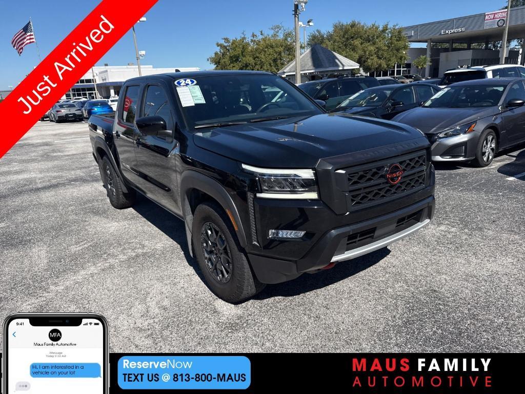 used 2024 Nissan Frontier car, priced at $33,994