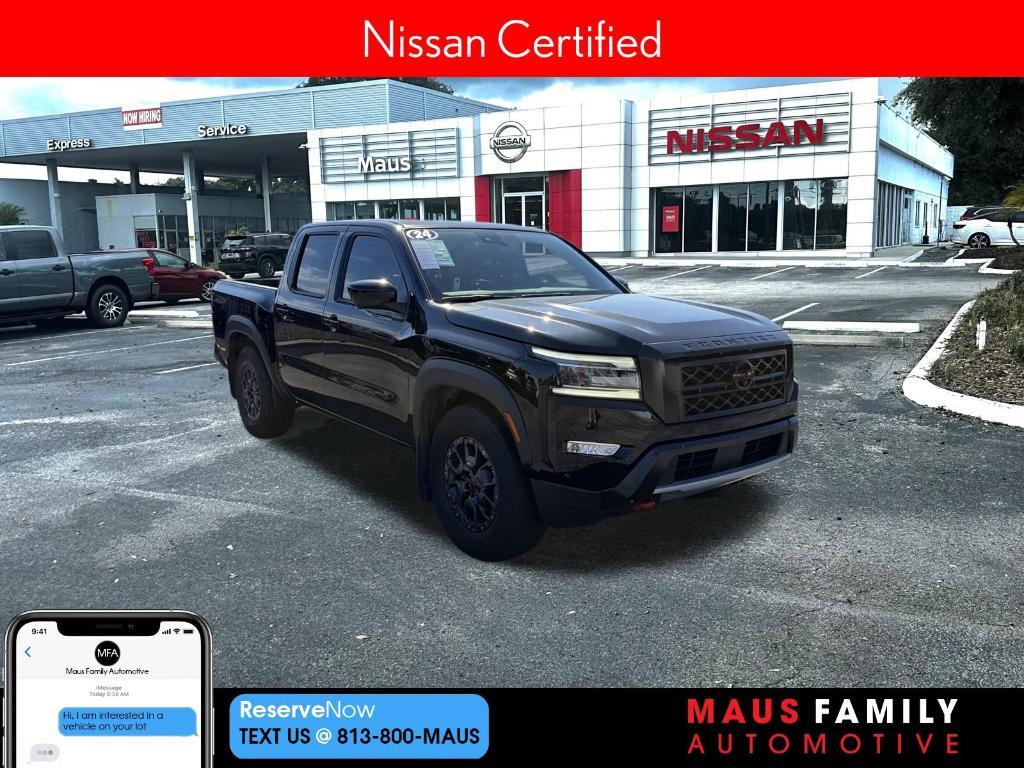 used 2024 Nissan Frontier car, priced at $31,299