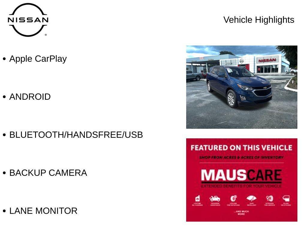 used 2020 Chevrolet Equinox car, priced at $13,587