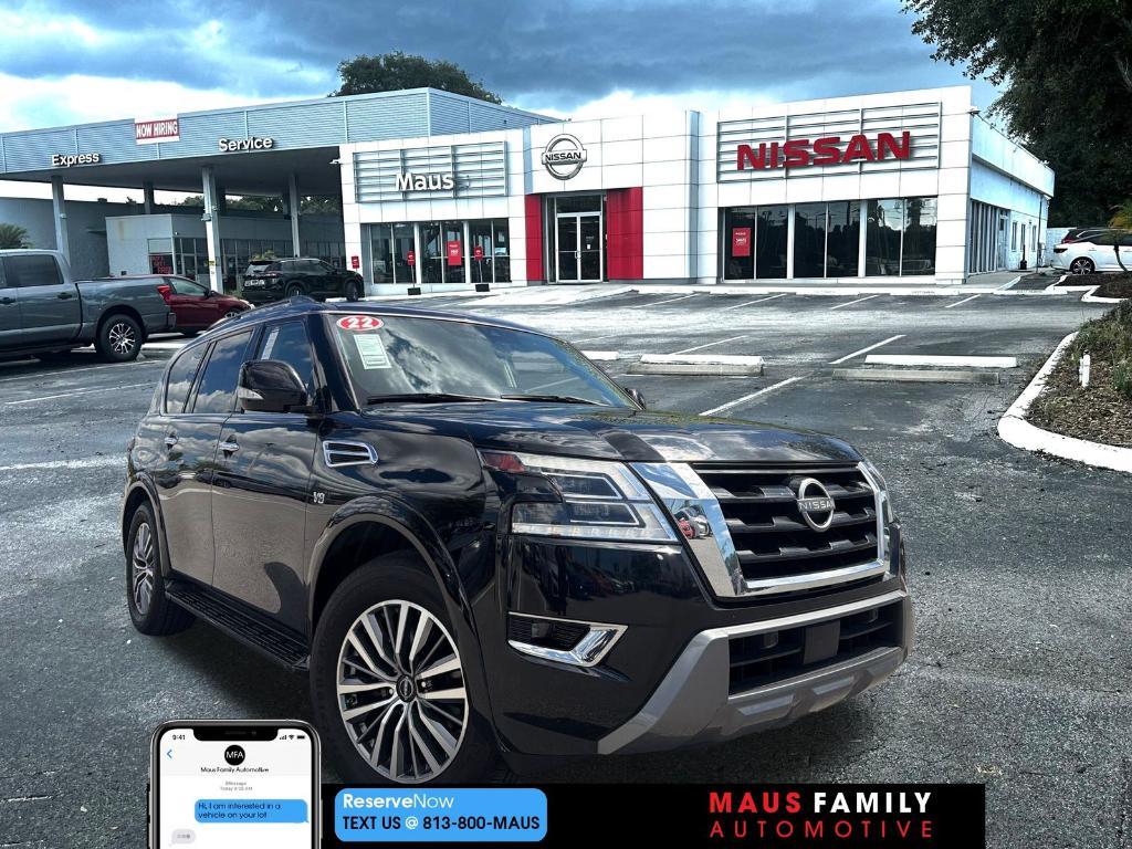used 2022 Nissan Armada car, priced at $29,782