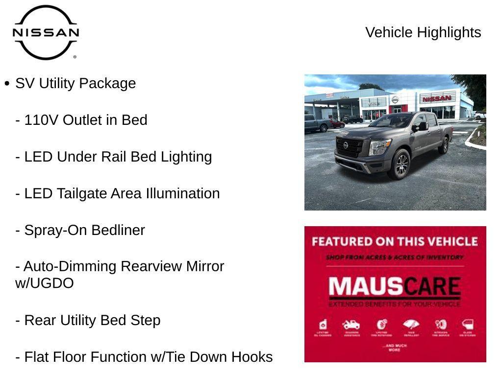used 2021 Nissan Titan car, priced at $31,999