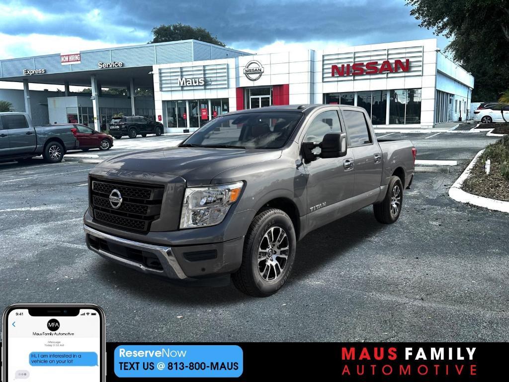 used 2021 Nissan Titan car, priced at $34,234