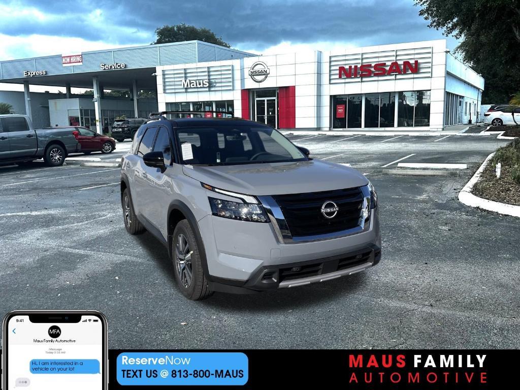 new 2025 Nissan Pathfinder car, priced at $43,847